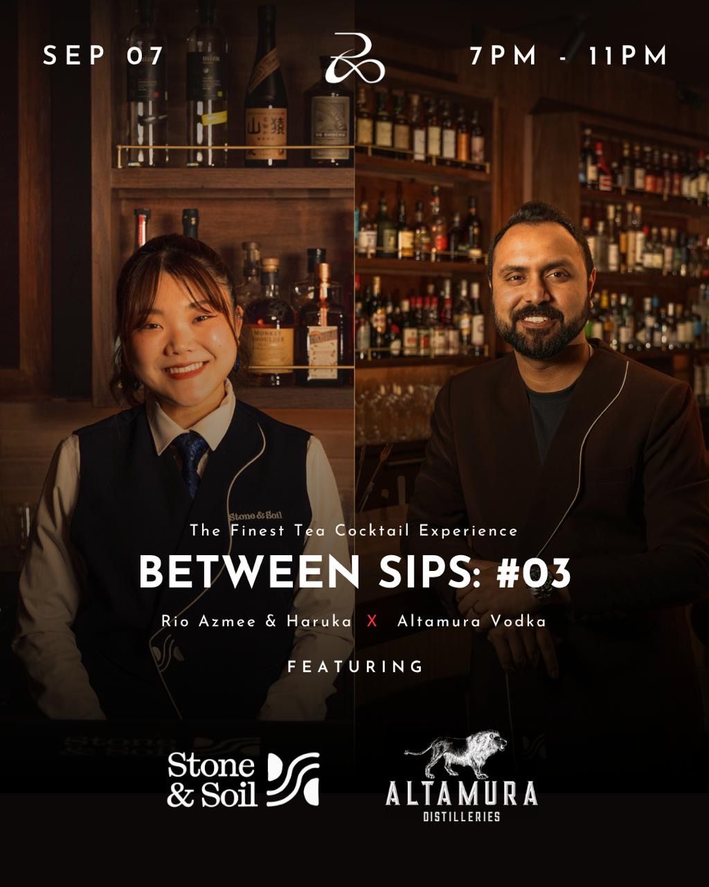 Between Sips: #03 flyer