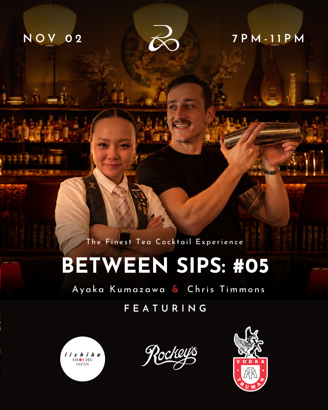 Between Sips: #05 flyer