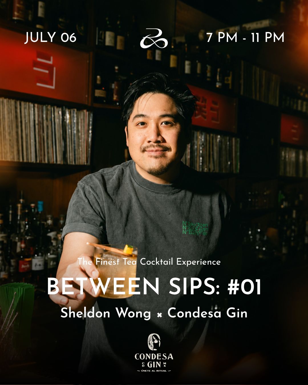 Between Sips: #01 flyer